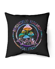 Psychedelic Research Volunteer Mushroom Indoor Pillow tile