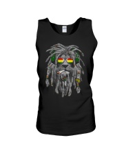 Rastafarian Lion Mens Shirts Beats and Blunts Weed Tee Unisex Tank tile