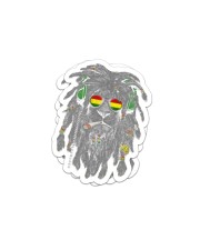 Rastafarian Lion Mens Shirts Beats and Blunts Weed Tee Sticker tile