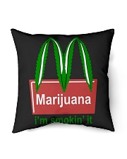 Ma-rijuana - i'm smo-kin' it Indoor Pillow tile