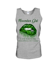 November Unisex Tank tile