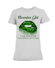 November Premium Fit Ladies Tee tile