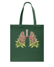 Funny Lung Ca-nnabis Tote Bag tile