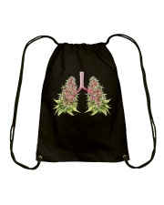 Funny Lung Ca-nnabis Drawstring Bag tile