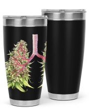 Funny Lung Ca-nnabis 30oz Tumbler tile