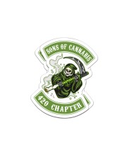 SONS OF CAN-NABIS 420 CHAPTER. Sticker tile