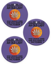 October Circle Ornament (Porcelain) tile