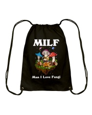 Man I Love Fungi Drawstring Bag tile