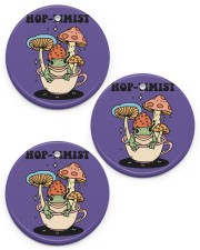 Hop-Timist Circle Ornament (Porcelain) tile