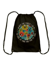 Into the forest i go to lose my mind and find my soul Drawstring Bag tile