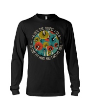 Into the forest i go to lose my mind and find my soul Long Sleeve Tee tile