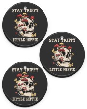 Stay trippy - little hippie Circle Ornament (Porcelain) tile