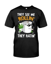 They See me Rollin They Hatin Premium Fit Mens Tee tile