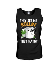 They See me Rollin They Hatin Unisex Tank tile