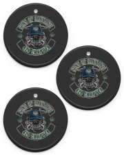 Sons Of Ca-nnabis 420 Chapter Circle Ornament (Porcelain) tile