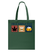 I'm A Simple Man Tote Bag tile