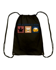 I'm A Simple Man Drawstring Bag tile