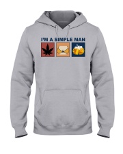 I'm A Simple Man Hooded Sweatshirt front