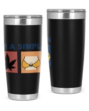 I'm A Simple Man 20oz Tumbler tile
