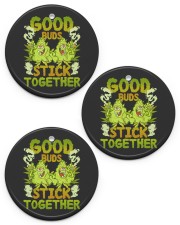 Good Buds Stick Together Circle Ornament (Porcelain) tile