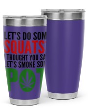 Let's Do Some Squats 30oz Tumbler tile