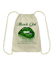 March Drawstring Bag tile