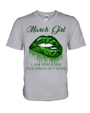 March V-Neck T-Shirt tile
