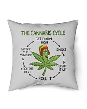 The Can-nabis Cycle Indoor Pillow tile