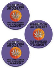 March Circle Ornament (Porcelain) tile