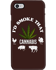 I'D SMOKE THAT CAN-NABIS Phone Case tile
