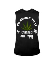 I'D SMOKE THAT CAN-NABIS Sleeveless Tee tile