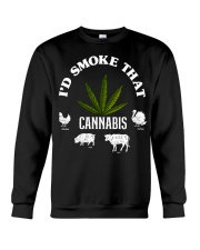 I'D SMOKE THAT CAN-NABIS Crewneck Sweatshirt tile