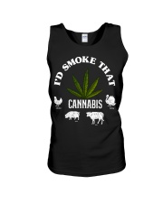 I'D SMOKE THAT CAN-NABIS Unisex Tank tile