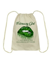 February Drawstring Bag tile