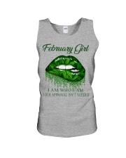 February Unisex Tank tile