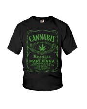 Cannabis Quality American High Grade Marijuana Youth T-Shirt tile