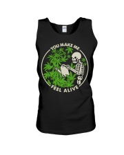 You make me feel alive Unisex Tank tile