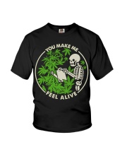 You make me feel alive Youth T-Shirt tile
