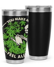 You make me feel alive 30oz Tumbler tile