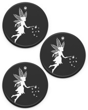 Cannabis Fairy Circle Ornament (Porcelain) tile