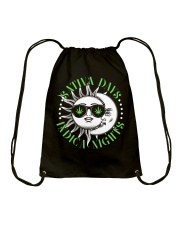 Sativa Days Indica Nights Drawstring Bag tile