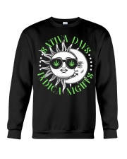 Sativa Days Indica Nights Crewneck Sweatshirt tile