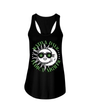 Sativa Days Indica Nights Ladies Flowy Tank tile