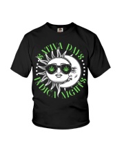 Sativa Days Indica Nights Youth T-Shirt tile