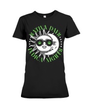 Sativa Days Indica Nights Premium Fit Ladies Tee tile