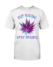 KEEP BLAZING STAY AMAZING Premium Fit Mens Tee tile