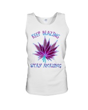 KEEP BLAZING STAY AMAZING Unisex Tank tile