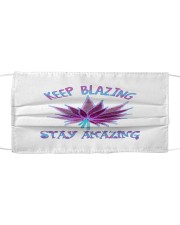KEEP BLAZING STAY AMAZING Mask tile