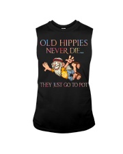 Old Hippie Never Die Sleeveless Tee tile
