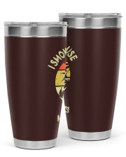I smoke pot because my dog has glaucoma 30oz Tumbler tile